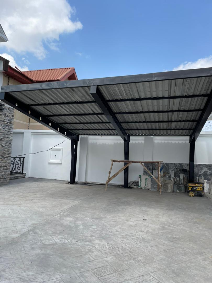 Secure carport parking at The Sterling Suite shortlet